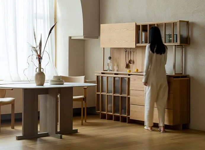 เค้าเตอร์ครัวมินิมอล ตู้กับข้าวสไตล์ญี่ปุ่น - Image 2