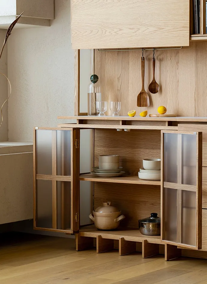 เค้าเตอร์ครัวมินิมอล ตู้กับข้าวสไตล์ญี่ปุ่น - Image 7