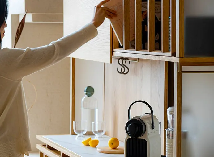 เค้าเตอร์ครัวมินิมอล ตู้กับข้าวสไตล์ญี่ปุ่น - Image 4