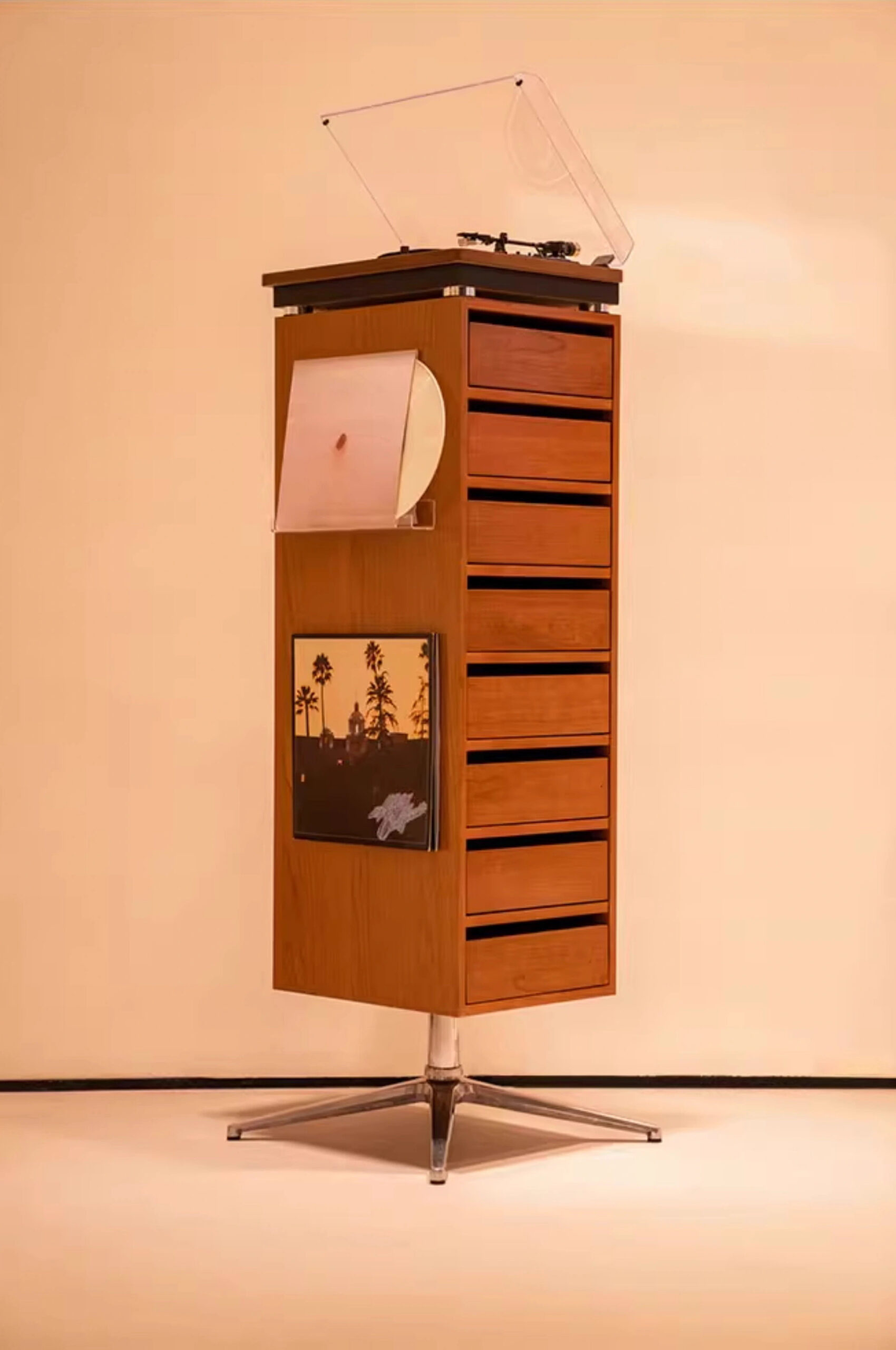 ตู้ลิ้นชักไม้หมุนได้ รุ่น Mika - Image 3