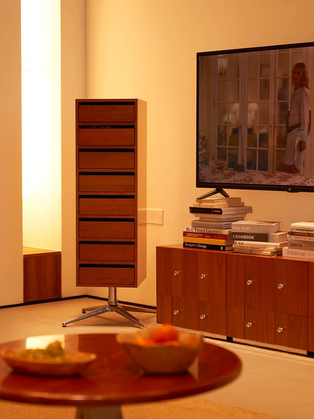 ตู้ลิ้นชักไม้หมุนได้ รุ่น Mika - Image 2