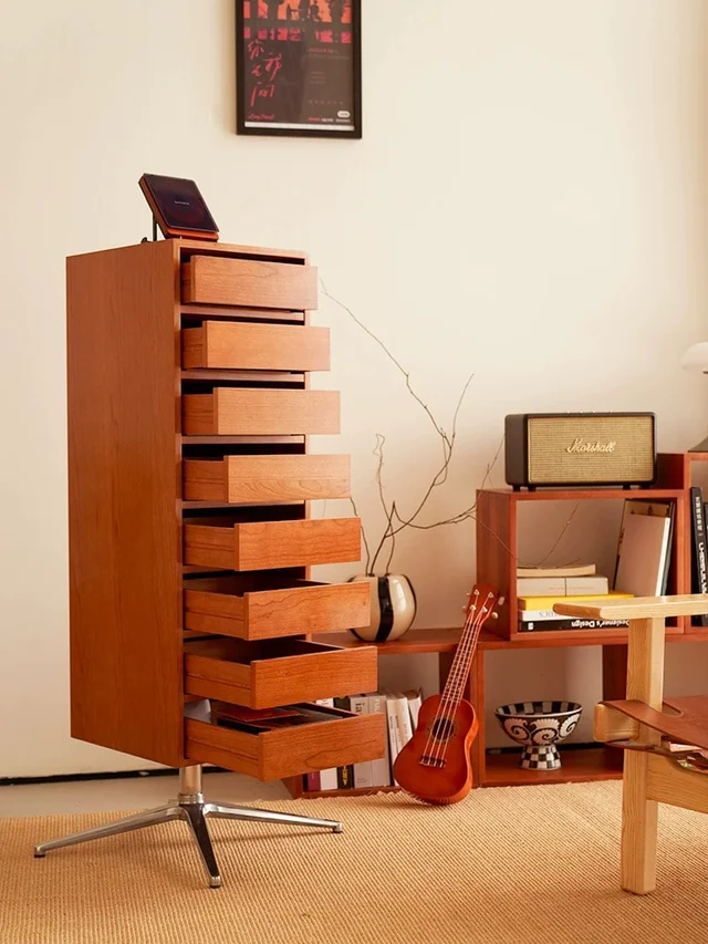 ตู้ลิ้นชักไม้หมุนได้ รุ่น Mika