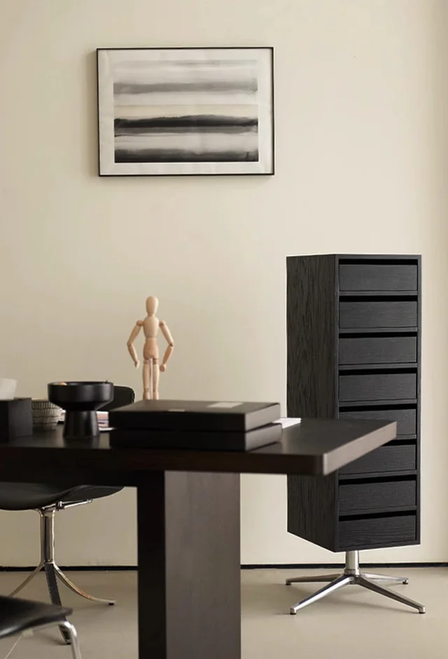 ตู้ลิ้นชักไม้หมุนได้ รุ่น Mika - Image 6