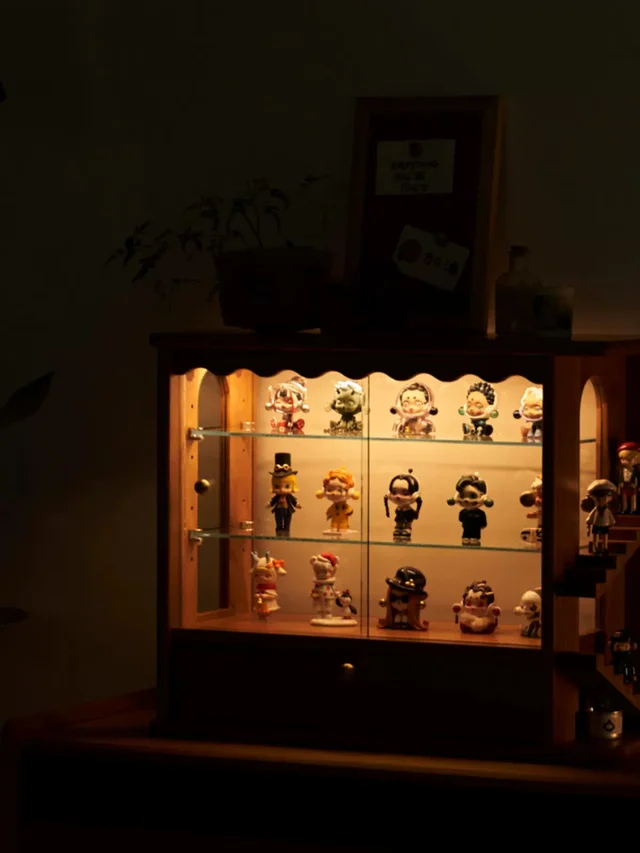 ตู้โชว์ไม้สไตล์ญี่ปุ่น รุ่น Umi - Image 6