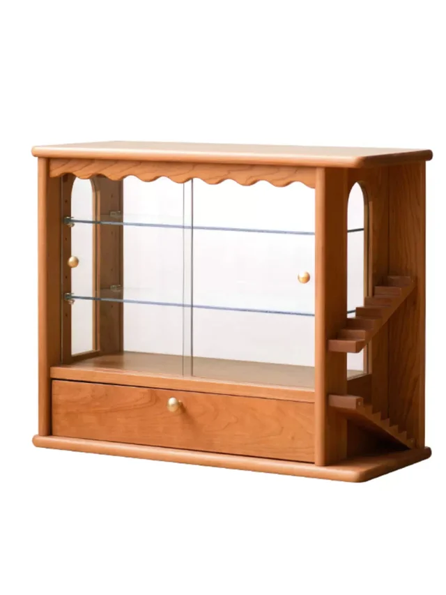 ตู้โชว์ไม้สไตล์ญี่ปุ่น รุ่น Umi - Image 8