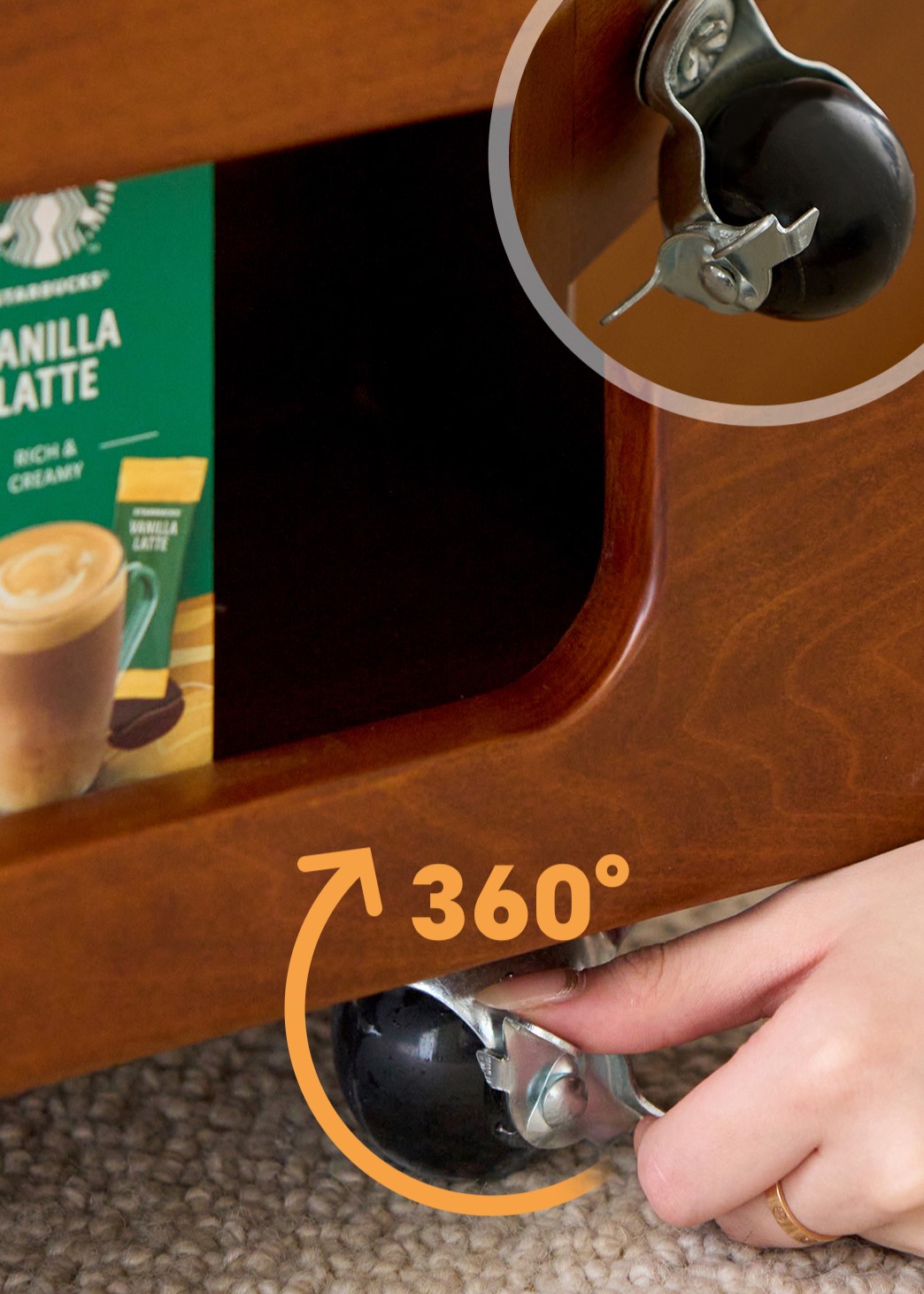 โต๊ะกาแฟโต๊ะกาแฟไม้เนื้อแข็ง รุ่น Kisen - Image 16