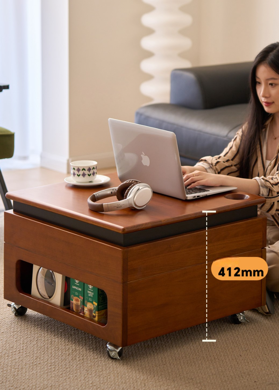 โต๊ะกาแฟโต๊ะกาแฟไม้เนื้อแข็ง รุ่น Kisen - Image 11