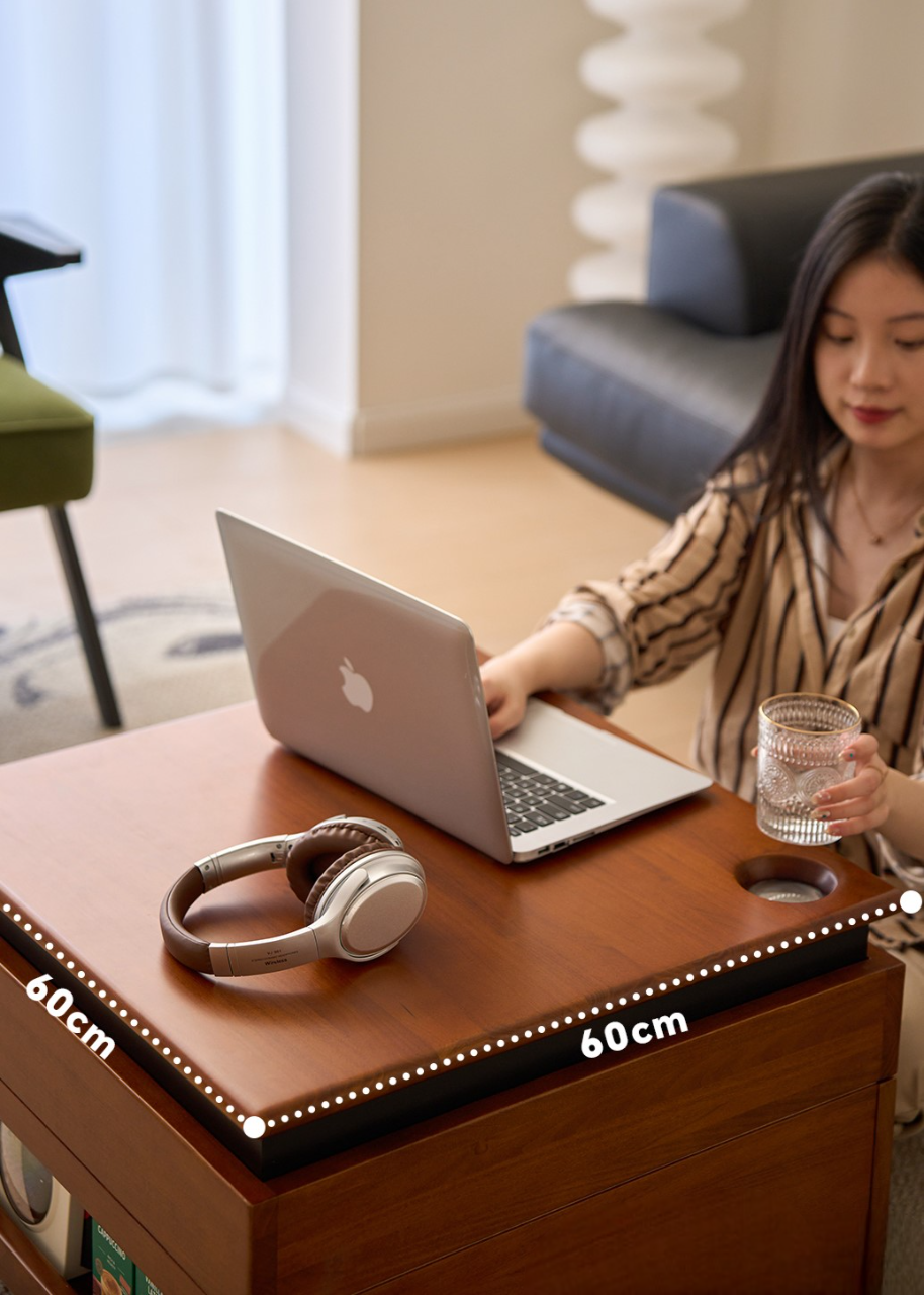 โต๊ะกาแฟโต๊ะกาแฟไม้เนื้อแข็ง รุ่น Kisen - Image 9