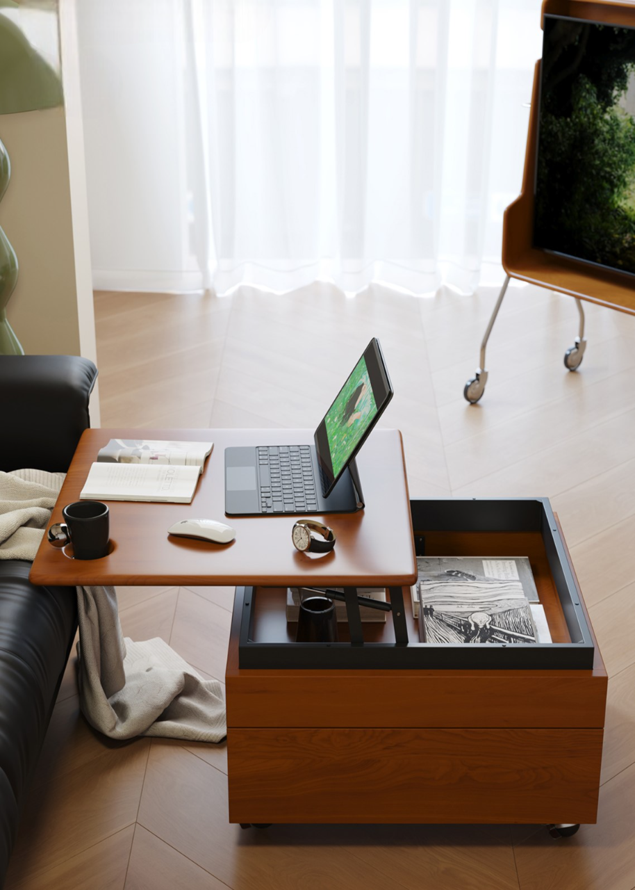 โต๊ะกาแฟโต๊ะกาแฟไม้เนื้อแข็ง รุ่น Kisen - Image 4