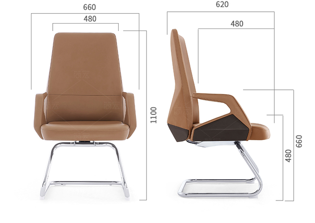 เก้าอี้ผู้บริหารหนังดีไซน์เรียบหรู รุ่น Chairo - Image 9