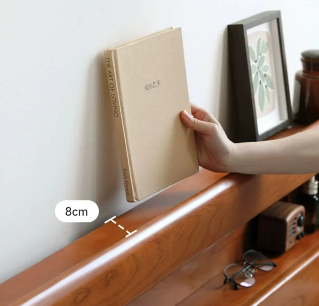 เตียงนอนไม้มีพนักพิง สไตล์นอร์ดิก รุ่น Jin - Image 8
