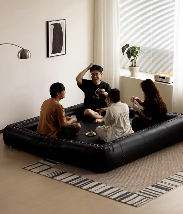 โซฟาหนังปรับนอนได้ รุ่น HIDEKO - Image 3