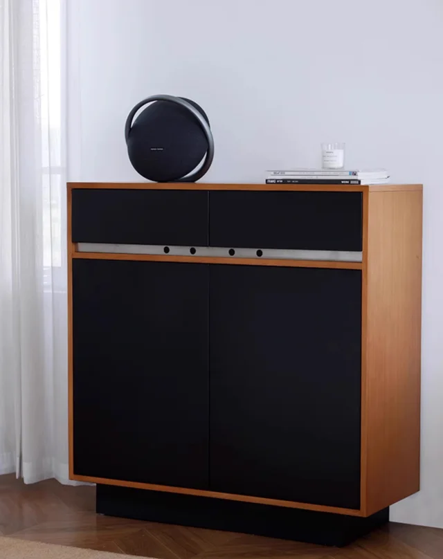 ตู้ลิ้นชักไม้เนื้อแข็งดีไซน์มินิมอล Haru Wooden Drawer