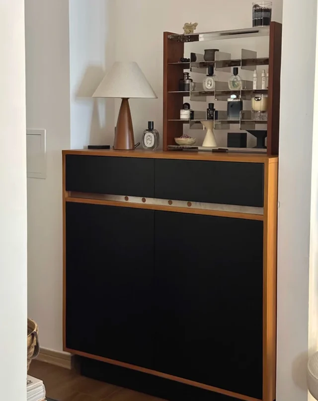 ตู้ลิ้นชักไม้เนื้อแข็งดีไซน์มินิมอล Haru Wooden Drawer - Image 6