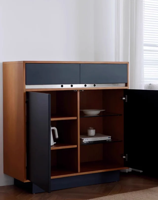 ตู้ลิ้นชักไม้เนื้อแข็งดีไซน์มินิมอล Haru Wooden Drawer - Image 3