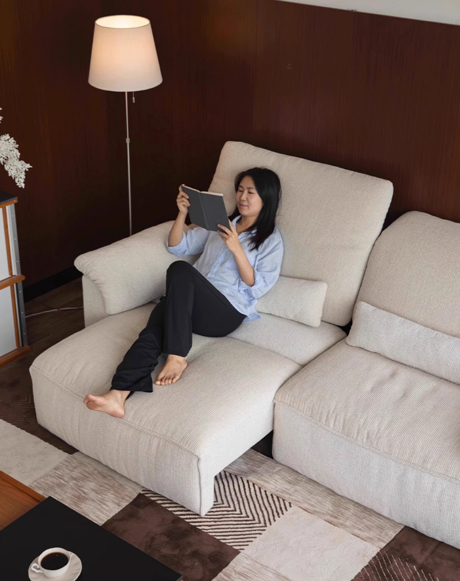 โซฟาเบดแบบยืดหดได้ 2 ทิศทาง พร้อมรีโมตคอนโทรล รุ่น Ikitsu - Image 8
